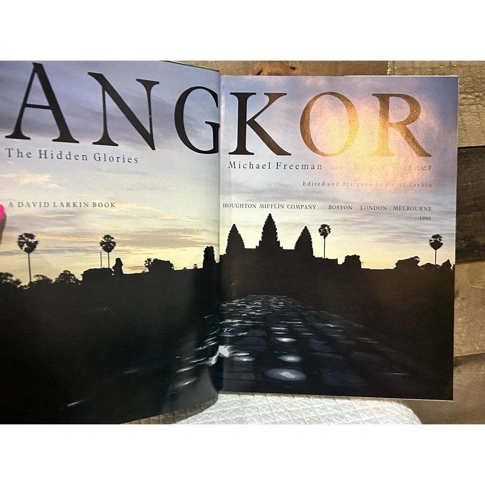 Angkor: The Hidden Glories by Warner, Roger HardCover Dust JACKET